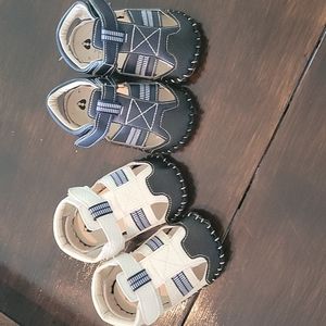 Set of 2 Adorable Baby Sandals
